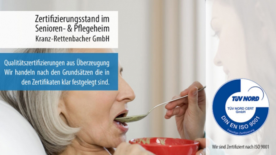 ZERTIFIZIERUNGSSTAND IM HEIM KRANZ-RETTENBACHER